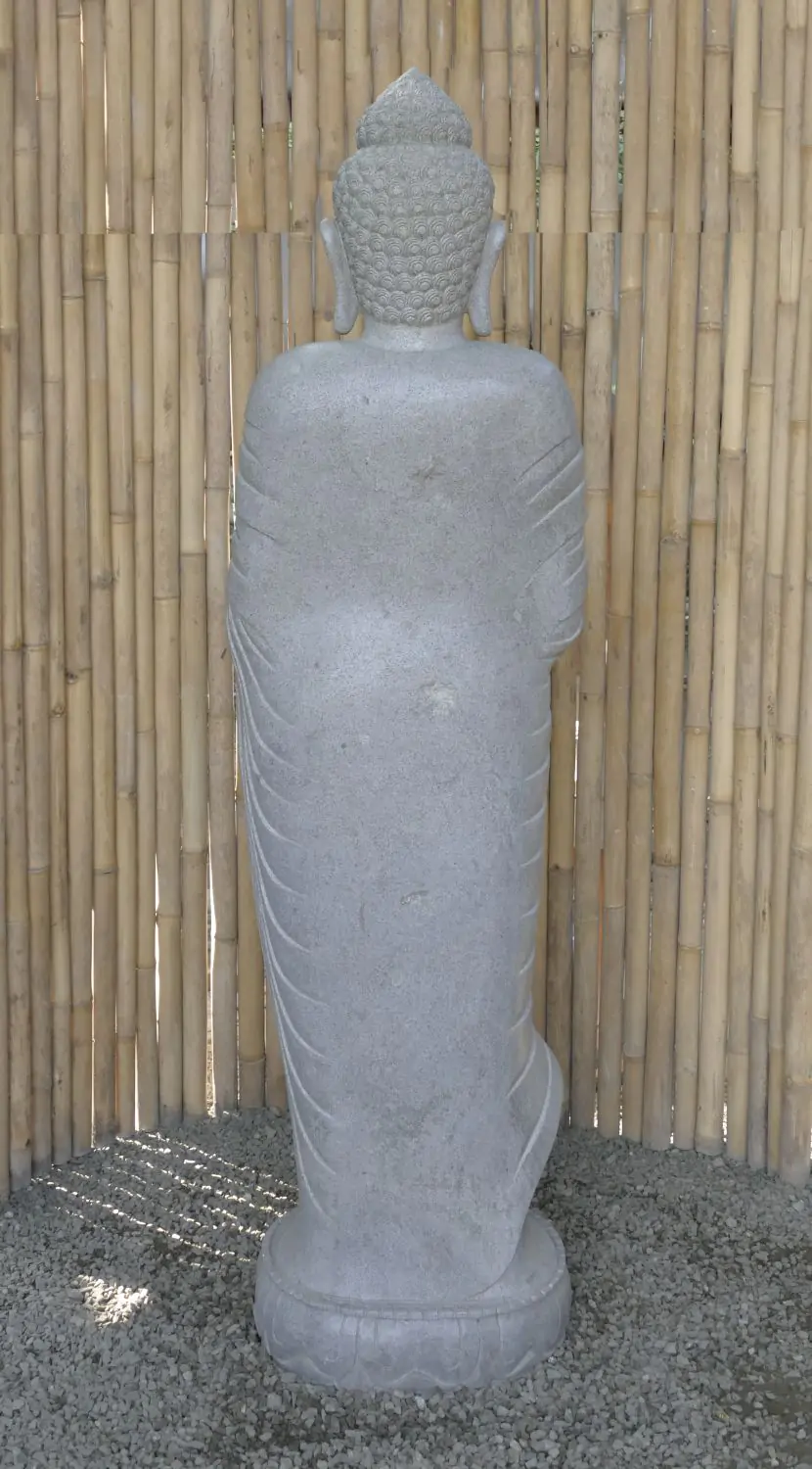  Product image 5 of the product “Standing Buddha with Lotus Flower, ca. 180 cm H ”